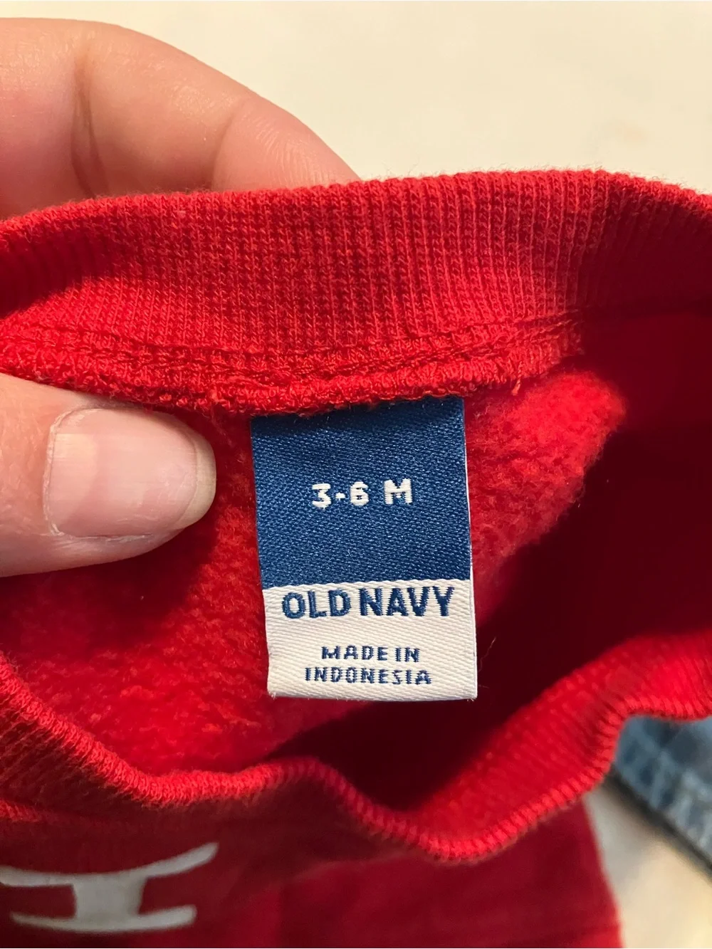 Red Kids Sweatshirt 